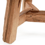 thumbnail of Bazar Bizar Tabouret en bois de teck récupéré 27x27x24 cm naturel