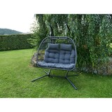 thumbnail of Sungörl Hängesessel Folt Bozen XXL für 2 mit Gestell - wetterfest, stabil