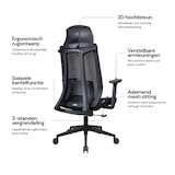 thumbnail of OfficeSense OS60 Ergonomische Bureaustoel - 3D Armleuningen - Zwart