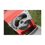 thumbnail of Elektrische groenteversnipperaar 2500W 2 gehard stalen messen Takken tot 45mm 45L zak IKRA