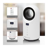 thumbnail of Termoventilador Cerâmica 2 em 1 ProfiCare HL 3086, 2 niveis de aquecimento, c/ comando, filtro subst., 2 em 1, 1500W, branco