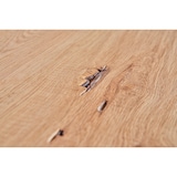 thumbnail of KAWOLA Mesa de comedor LORE 180x90cm maciza con base de arbol plata