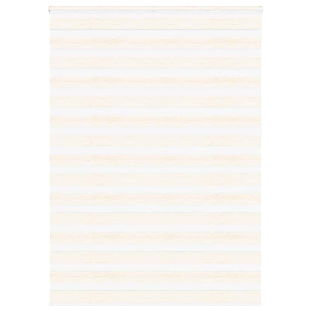 vidaXL Doppelrollo Marmorbeige 165x230cm Stoffbreite 160,9 cm Polyester