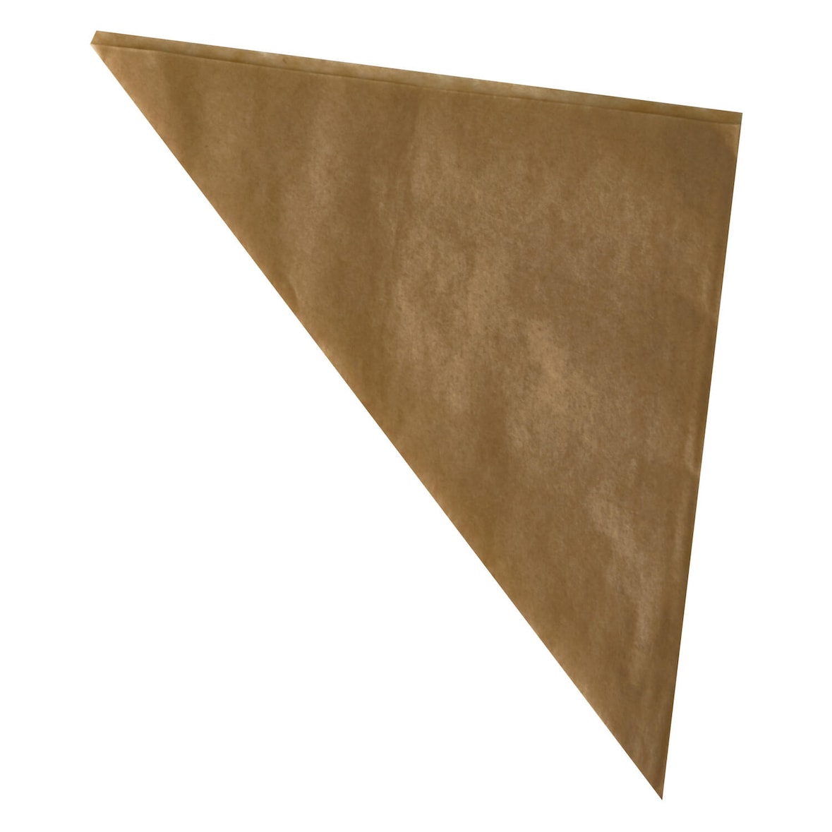 100x Spitztüten Pergamentersatz fettdicht 23x23x33cm 250gr. braun