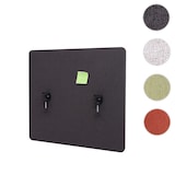 thumbnail of Akustik-Tischtrennwand | HxBxT 60x65x2 cm | doppelwandig Stoff Braun-Grau | Büro-Sichtschutz Schreibtisch Pinnwand