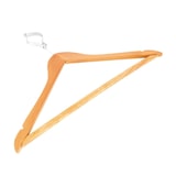 thumbnail of Cintres en Bois avec Anneau de Sécurité Lot de 10 - Bolero