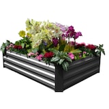 thumbnail of Hochbeet Beetumrandung Pflanzbeet Gemüsebeet Beet Umrandung Zaun Garten Metall