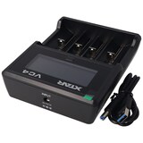 thumbnail of 4x Panasonic 18650 Li-Ion Akku und 4fach Li-Ion Schnell-Ladegerät