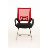 thumbnail of Sedia a sbalzo Eureka rosso