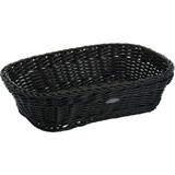thumbnail of Saleen Coolorista Mehrzweck-Korb, geeignet für Hotel und Gastronomie, Eckig, ca. 26,5 x 19 x 7 cm, Synthetikfaser, Schwarz, 02036119101