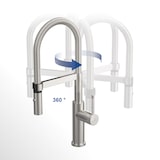 thumbnail of Villeroy & Boch 92730005 Steel Expert Compact Armatur Hochdruck ausziehbar