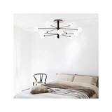 thumbnail of COSMOPOLITAN PL10, Deckenleuchte aus Schwarz und Messing, Ideal Lux