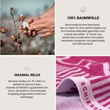 thumbnail of Schiesser Saunatuch Rom - 75 x 200 cm - Fuchsia