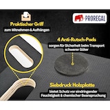 thumbnail of PROREGAL Mega Deal 2x Profi Transportroller mit 4 Rollen | HxBxT 11,5x30x60cm | Traglast 200kg | Siebdruckplatte | Schwarz | Möbelroller Rollbrett
