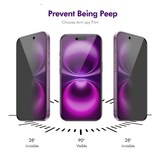 thumbnail of 3x Blickschutz 9H Panzerglas für iPhone 17 Anti-Spy Privacy Sichtschutz Tempered Glass Schutzglas Displayschutz Schutzfolie Screen-Protector