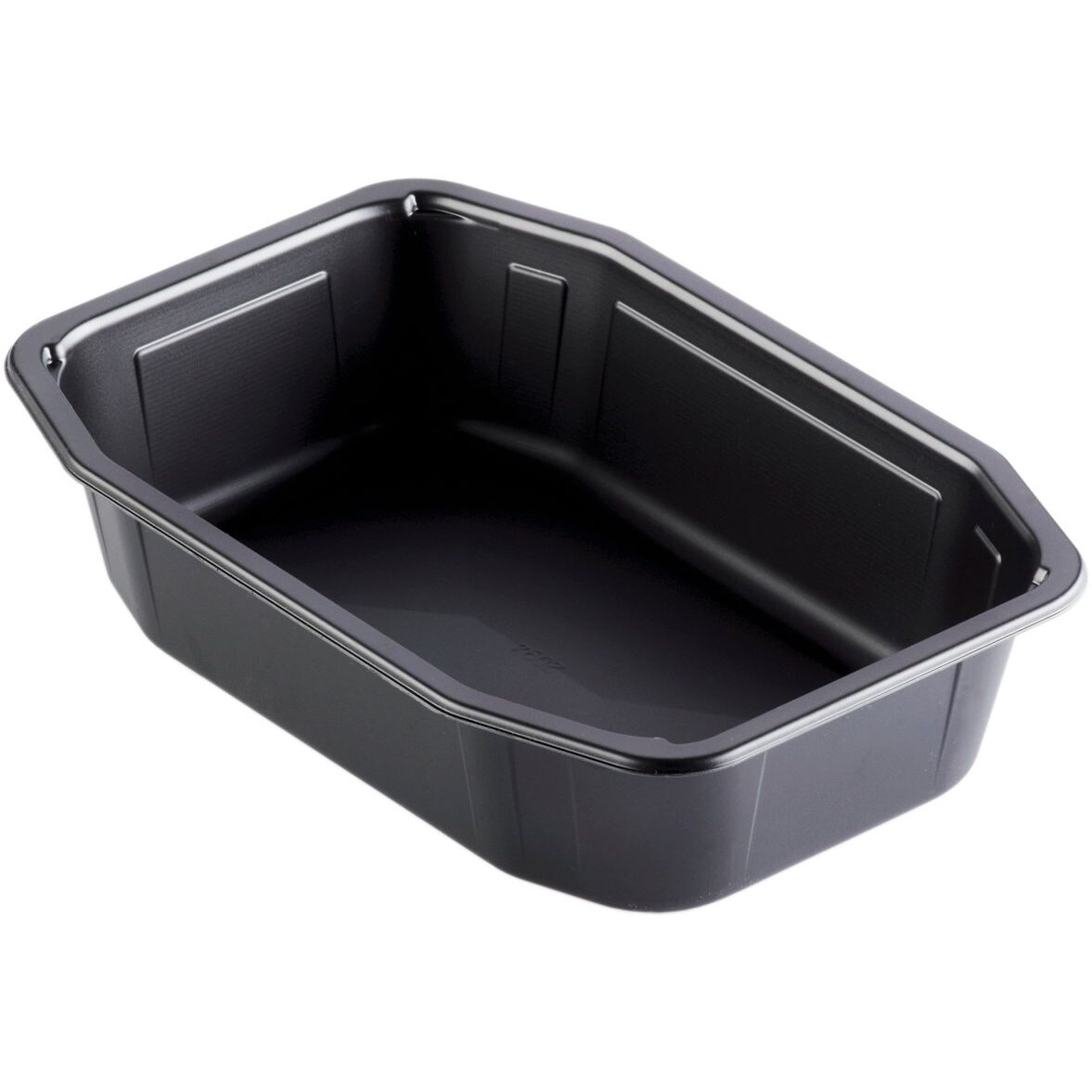 312x DUNIFORM PP-Schale HMR 215 x 148 x 50 mm Schwarz ungeteilt