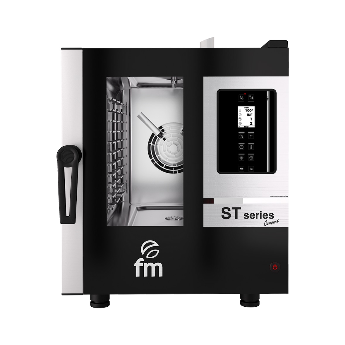 COMPACT touch 4-11xGN2 stoominjectie combi-stoomoven W530×D600 mm Ref STC-623-V24B