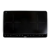 thumbnail of Domo piastra doppia induzione nera 3500 watt 10 livelli di potenza