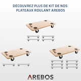 thumbnail of 6x Carrello a piattaforma Dolly piattaforma 200kg