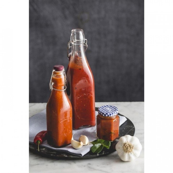 Bouteille hermétique 250 ml, bouchon mécanique