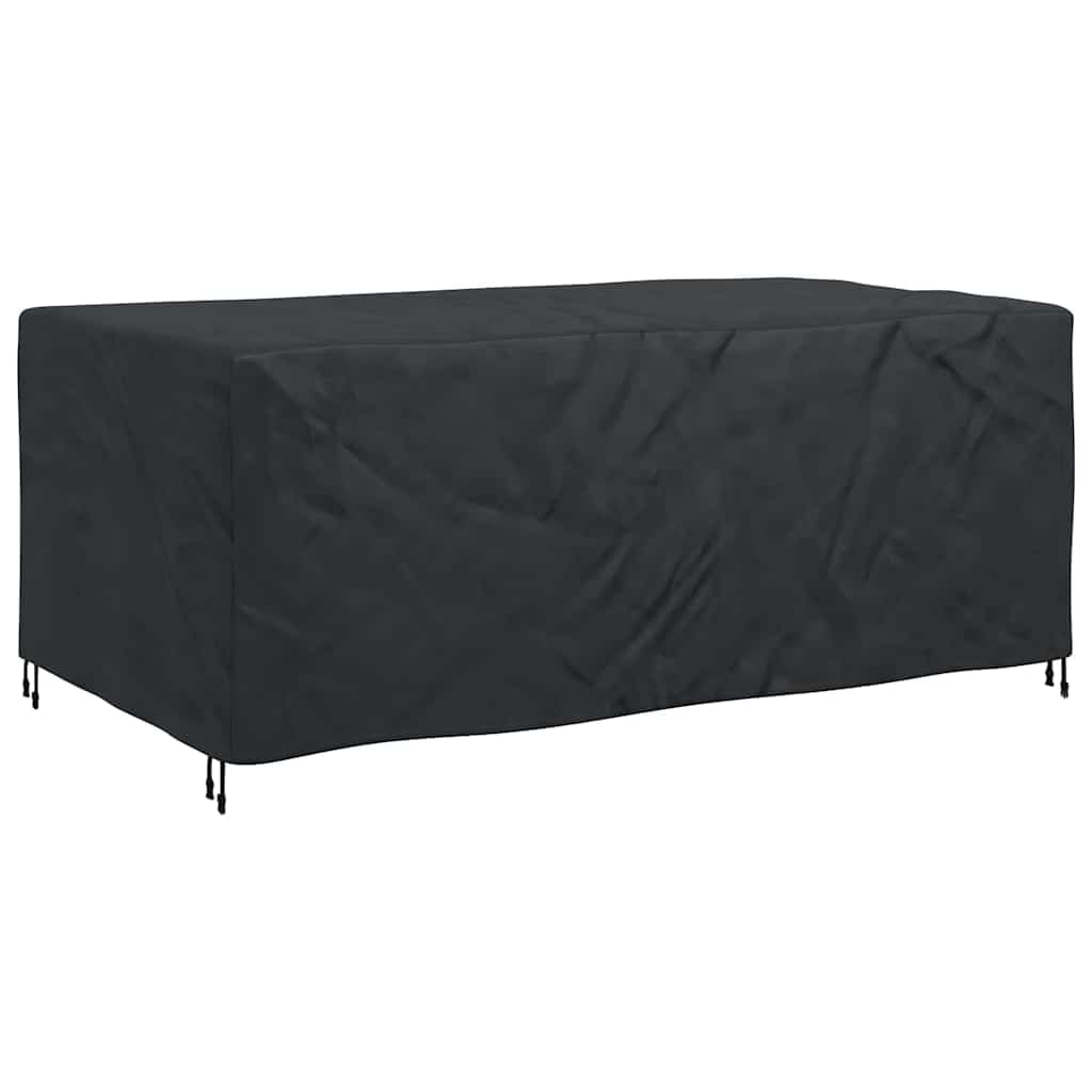 vidaXL Hoes voor tuinmeubelen Zwart 240 x 110 x 70 cm 210D