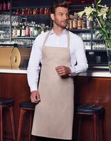 thumbnail of Bib Apron Press Stud Santorini: One Size / Sand