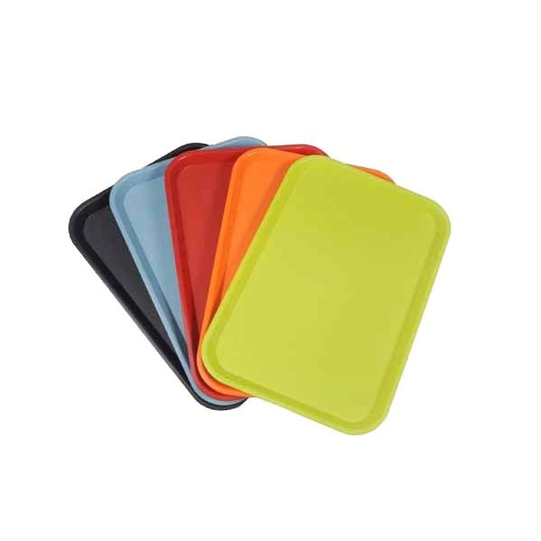 Bandeja de autoservicio EN 1/1 en polipropileno color rojo cereza (caja de 16 uds.)