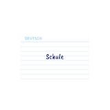 thumbnail of Herlitz Karteikarte A8 Vokab.ws Bl.Engel 10 eingeschweißt Aufreißfaden