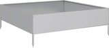 thumbnail of vidaXL Hochbeet 100x100x33,5 cm Verzinkter Stahl