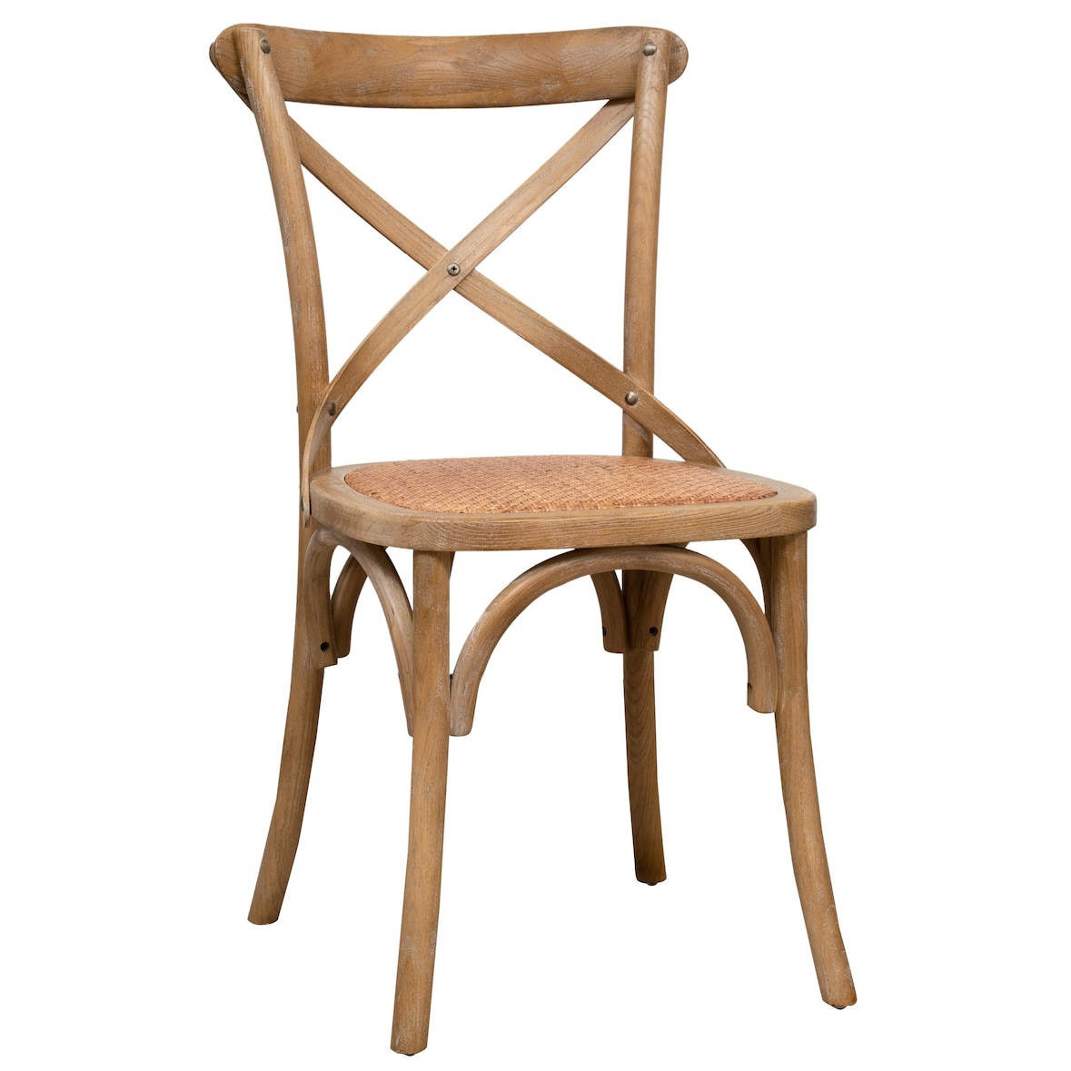 Biscottini Silla de madera 88x52x48 cm | Silla de cocina| Silla de comedor y jardín | Estilo Thonet vintage