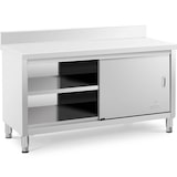 thumbnail of Royal Catering Tavolo armadiato inox - ECO - 150 x 60 cm - 600 kg - Aulzatina -