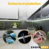 thumbnail of ENOVALITE LED-Streifen ELED700101 4 W/m 6500 K einstellbar in bunt und kaltweiß (RGBW)