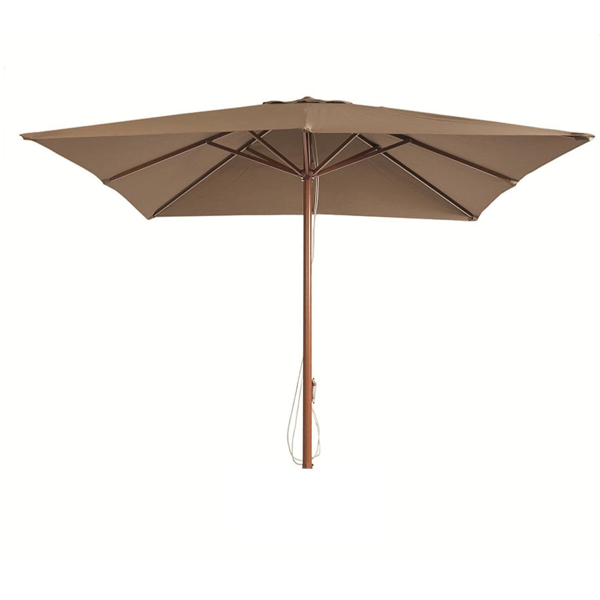 garbar A1 Guarda-Sol Exterior 300x300 Taupe (suporte não incluído)