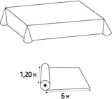 thumbnail of Pronappe RS021605I 5x Tischdecke auf Rolle, Spunbond, reißfest und abwischbar6x1,20m Flieder