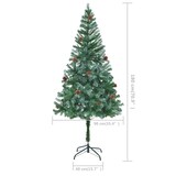 thumbnail of Künstlicher Weihnachtsbaum mit Tannenzapfen 180 cm