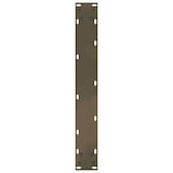 thumbnail of Helloshop26 - Set aus 2 U-förmigen Esstischbeinen 60 x 73 cm mit verstellbaren Nivellierfüßen modernes Design Stahl natur 02_0057423