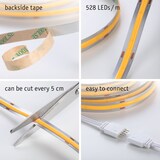 thumbnail of Paulmann MaxLED 1000 LED Strip Basisset COB 3m Warmweiß 3m   36W 1080lm/m 528 LEDs/m 2700K 50VA 71049