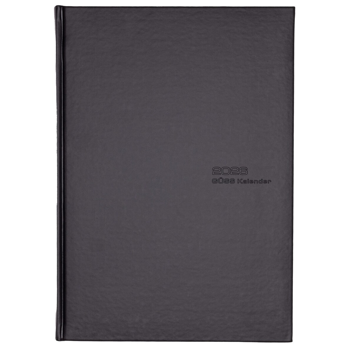 2026 Güss EURO-Timer 24x17cm 1 W. = 2 S. Einband Tucson schwarz