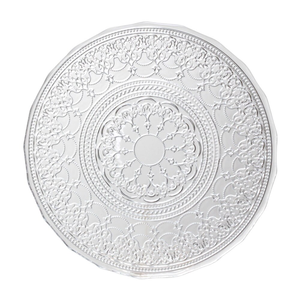 Avet juego 6 platos   vidrio diámetro 28 cm dk317628-p