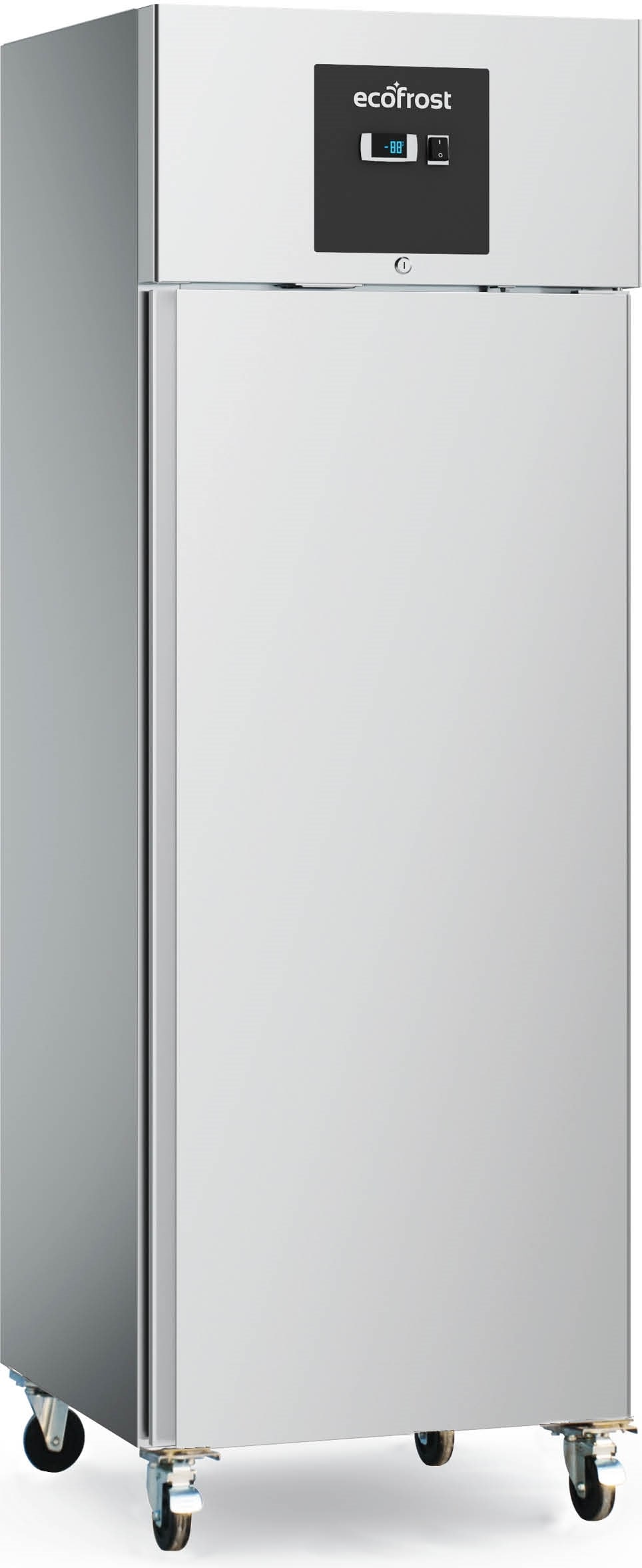 Gastro Edelstahl Kühlschrank 1 Tür 680x710x2010mm 429l 2/1GN +2/+8°C