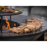 thumbnail of PURLINE Barbecue grande de aço preto com chapa de aço e grelha EFP56B