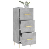 thumbnail of vidaXL Sideboard Betongrau 34,5x34x90 cm Holzwerkstoff
