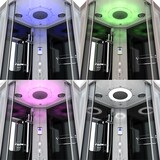 thumbnail of Duschkabine Komplettdusche Fertigdusche Dusche D46-53T0-EC 90x90 cm mit 2K Scheiben Versiegelung