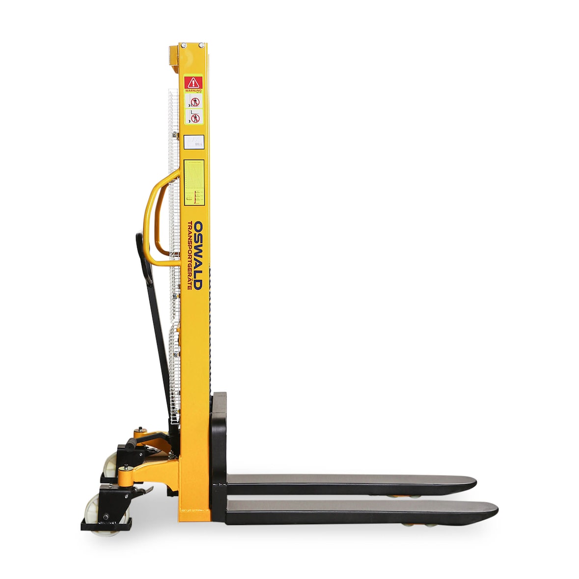 Hochhubwagen HH1016 - 1 t Tragkraft, 1.600 mm Hubhöhe 1000 kg