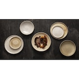 thumbnail of Olympia Canvas flacher runder Teller weiß 18cm