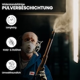 thumbnail of Bisley Cito Konferenztisch 240x120 cm, Tischplatte in Ahorn, U-Gestell in Weiß - Besprechungstisch & Meetingtisch, großer Chef Schreibtisch XXL-Tisch