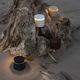thumbnail of Lámpara de mesa LED portátil y recargable Push Up Corten
