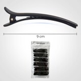 thumbnail of Dayshake Friseur-Haarspangen – 12 Stück – Große Haarspange – Stabile Haarspange mit flacher Nase – Professionelle Haarnadel – Scheitelspangen