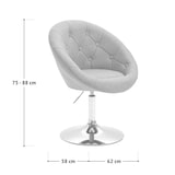 thumbnail of SVITA HAVANNA Sessel Lounge Clubsessel Barhocker Drehsessel Retro Violett