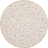 thumbnail of Tischplatte rund Terrazzo mit goldener Umreifung 60 cm Montmartre - Oviala